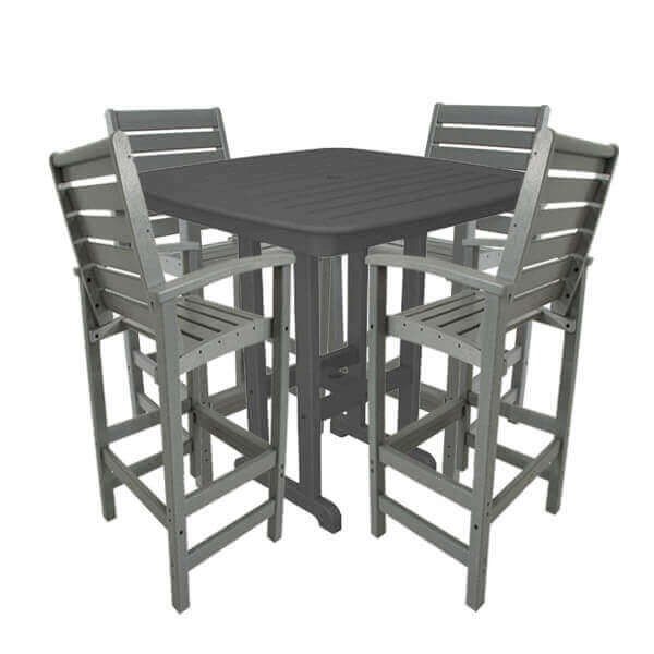 Polywood bar cheap table and chairs