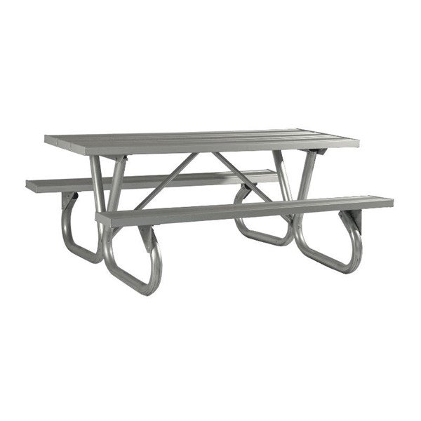 8' ADA Double Sided Heavy Duty Table - Picnic Table - American