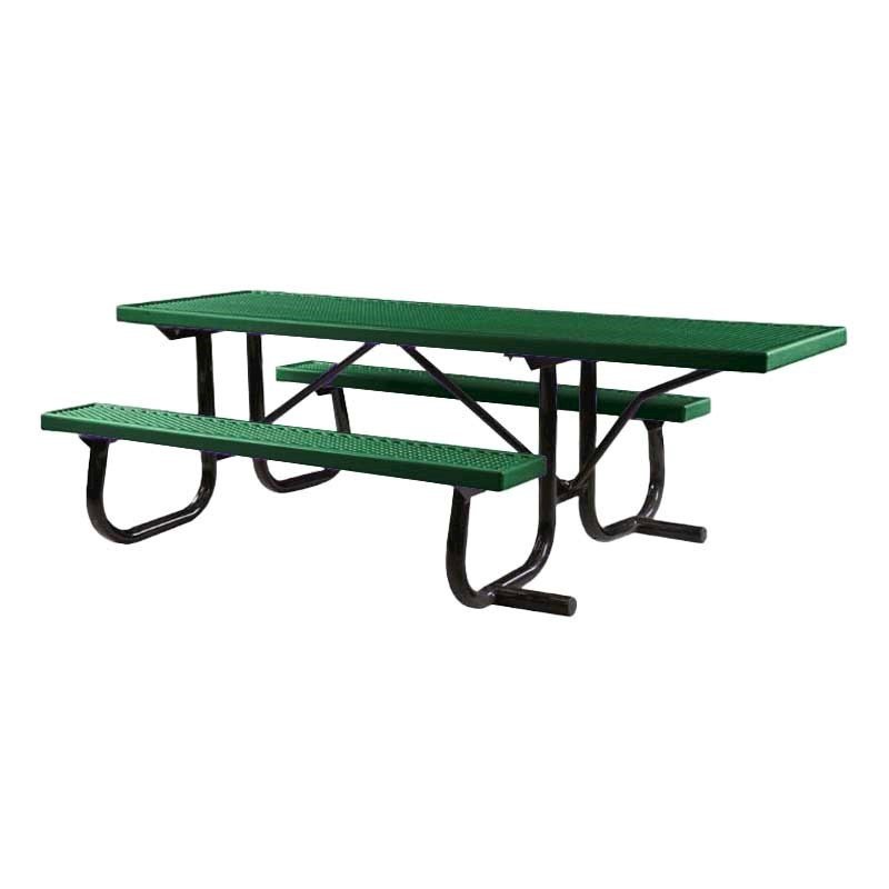 8 Ft. ADA Plastisol Picnic Table, Wheelchair Accessible, Portable ...