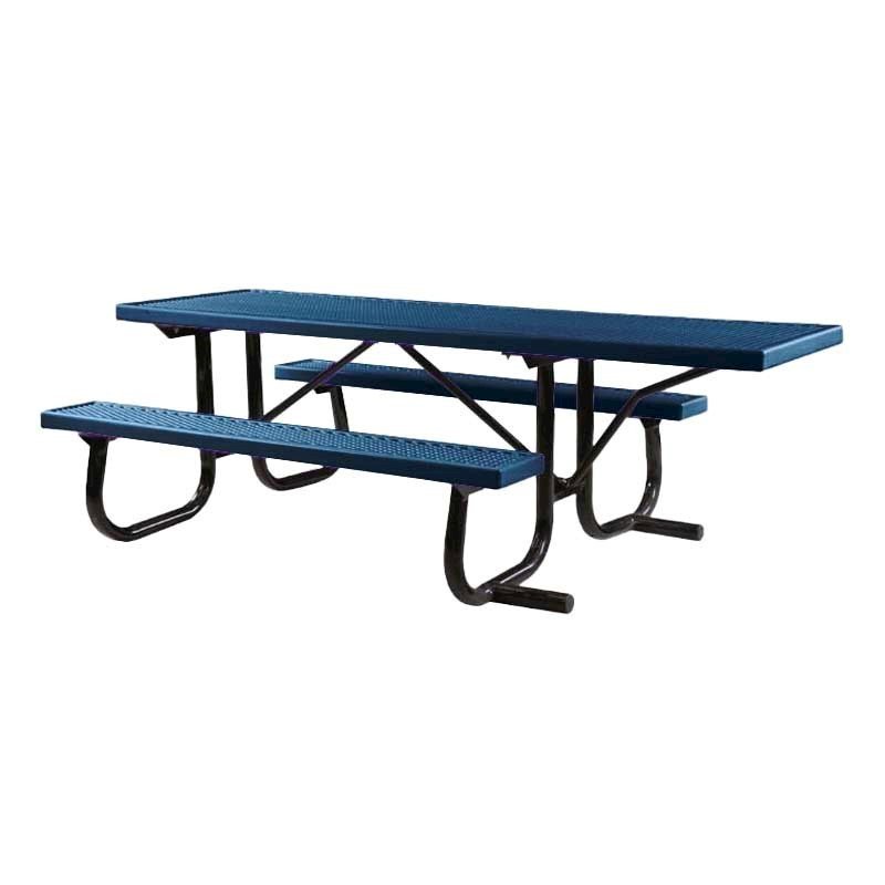 8 Ft. ADA Plastisol Picnic Table, Wheelchair Accessible, Portable ...